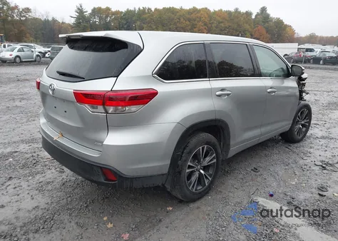 2018 Toyota Highlander Le из США, поврежденный, VIN 5TDBZRFH8JS886924